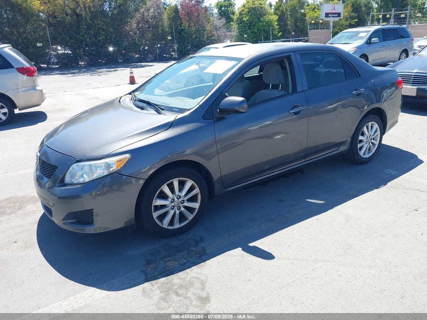 2009 Toyota Corolla VIN JTDBL40E49J003557 IAAI salvage auction — NORMAL WEAR, Clear - Dealer Only (California), sold $2,375 on 2026-07-20 (photo 2)