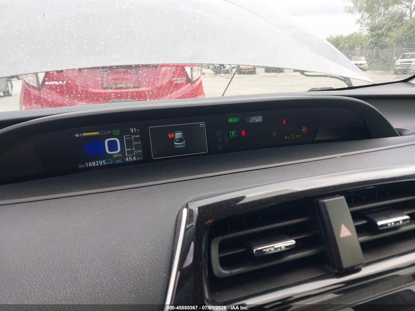 2019 Toyota Prius VIN JTDKARFU6K3090468 IAAI salvage auction — HAIL, Clear (Wisconsin), sold $4,900 on 2026-07-30 (photo 7)