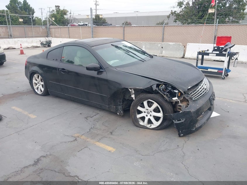 2004 Infiniti G35 VIN JNKCV54EX4M300465 IAAI salvage auction — NORMAL WEAR, Salvage (California), sold $25 on 2026-07-29 (photo 1)