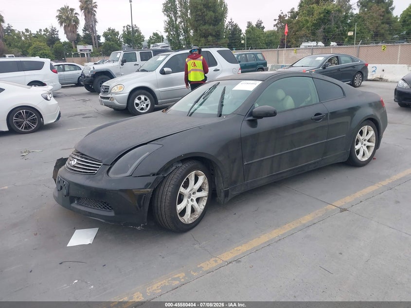 2004 Infiniti G35 VIN JNKCV54EX4M300465 IAAI salvage auction — NORMAL WEAR, Salvage (California), sold $25 on 2026-07-29 (photo 2)