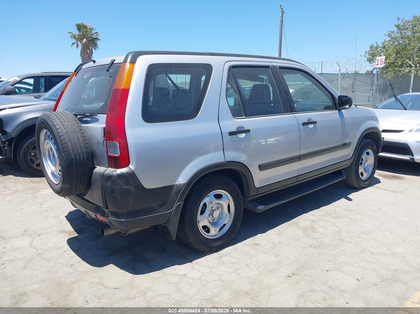 2004 Honda Cr-v VIN JHLRD684X4C001833 IAAI salvage auction — SIDE, Salvage (California), sold $1,225 on 2026-07-15 (photo 4)