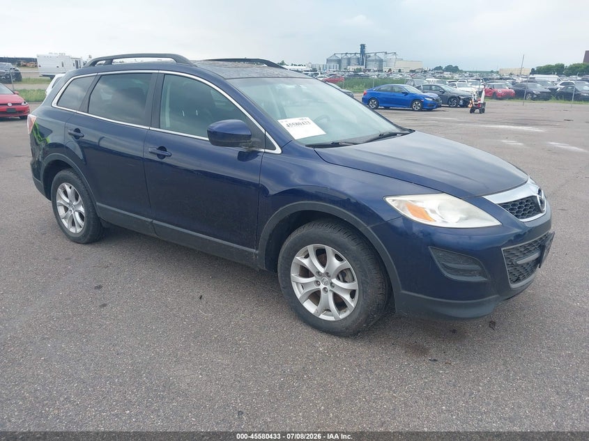 2012 Mazda Cx-9 VIN JM3TB3CV5C0361266 IAAI salvage auction — LEFT FRONT, Clear (Minnesota), sold $500 on 2026-07-27 (photo 1)