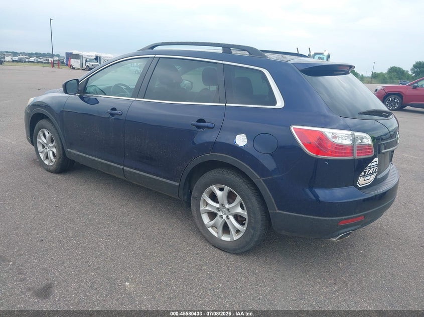 2012 Mazda Cx-9 VIN JM3TB3CV5C0361266 IAAI salvage auction — LEFT FRONT, Clear (Minnesota), sold $500 on 2026-07-27 (photo 3)