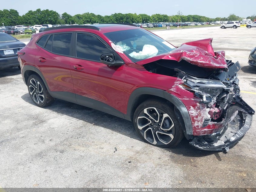 2025 Chevrolet Trax VIN KL77LJEP7SC253803 IAAI salvage auction — NORMAL WEAR, Salvage (Florida), sold $2,675 on 2026-07-30 (photo 1)