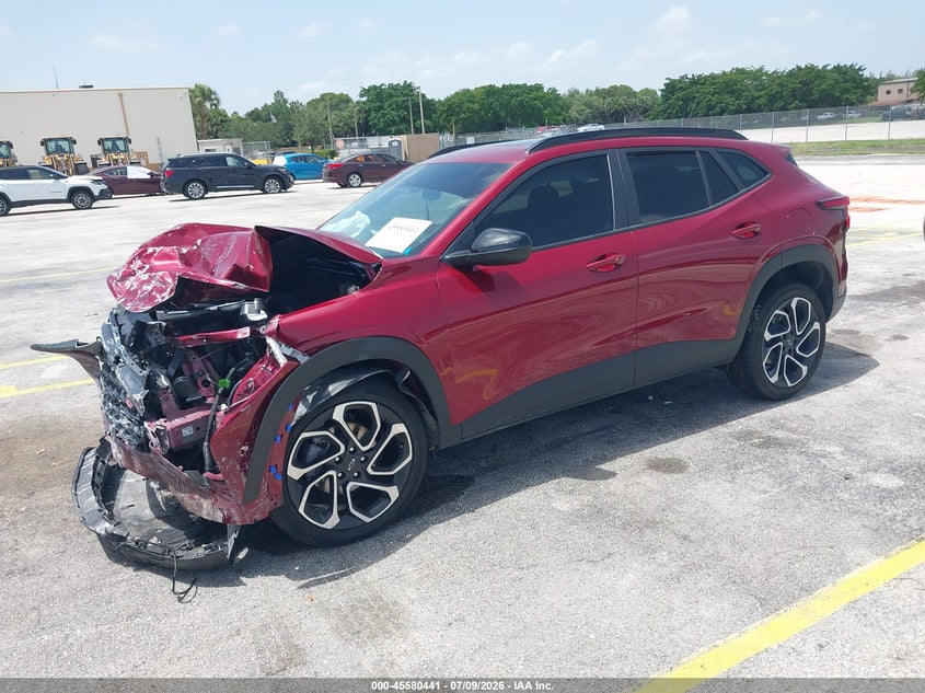 2025 Chevrolet Trax VIN KL77LJEP7SC253803 IAAI salvage auction — NORMAL WEAR, Salvage (Florida), sold $2,675 on 2026-07-30 (photo 2)
