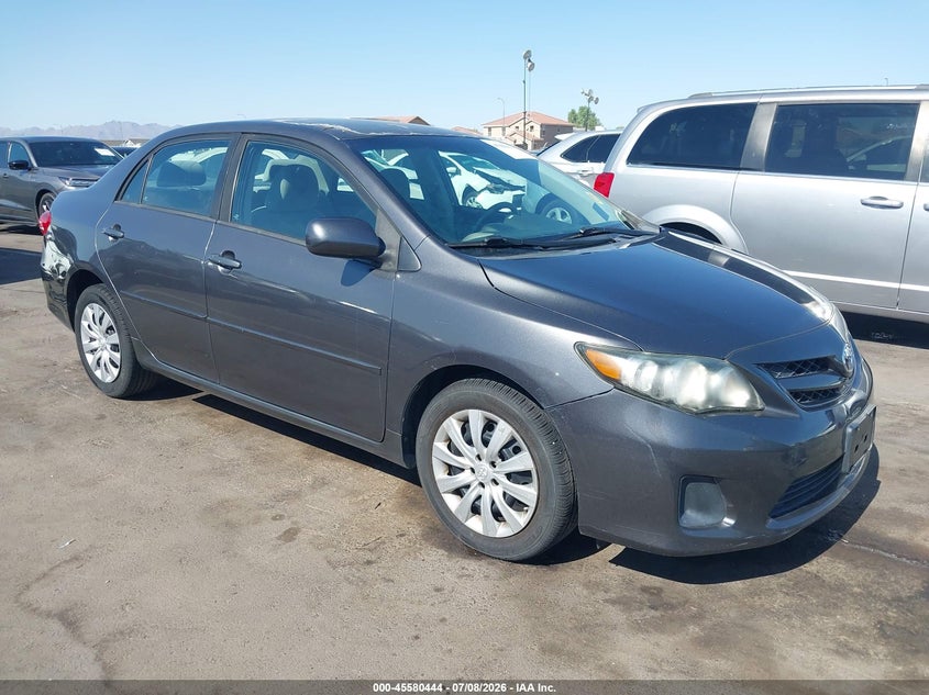 2012 Toyota Corolla VIN 5YFBU4EE3CP056503 IAAI salvage auction — LEFT FRONT, Salvage (Arizona), sold $3,050 on 2026-07-18 (photo 1)