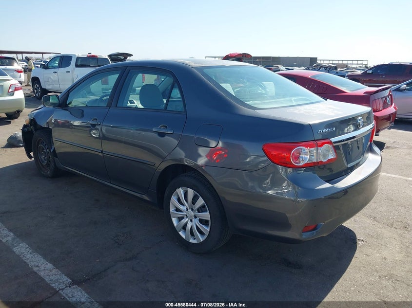 2012 Toyota Corolla VIN 5YFBU4EE3CP056503 IAAI salvage auction — LEFT FRONT, Salvage (Arizona), sold $3,050 on 2026-07-18 (photo 3)