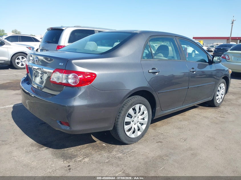 2012 Toyota Corolla VIN 5YFBU4EE3CP056503 IAAI salvage auction — LEFT FRONT, Salvage (Arizona), sold $3,050 on 2026-07-18 (photo 4)