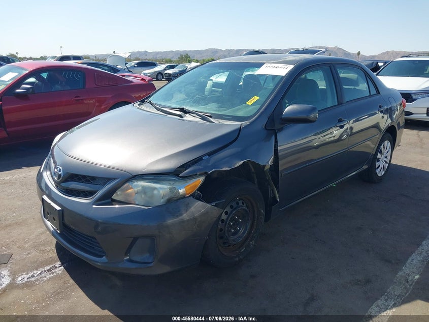 2012 Toyota Corolla VIN 5YFBU4EE3CP056503 IAAI salvage auction — LEFT FRONT, Salvage (Arizona), sold $3,050 on 2026-07-18 (photo 6)