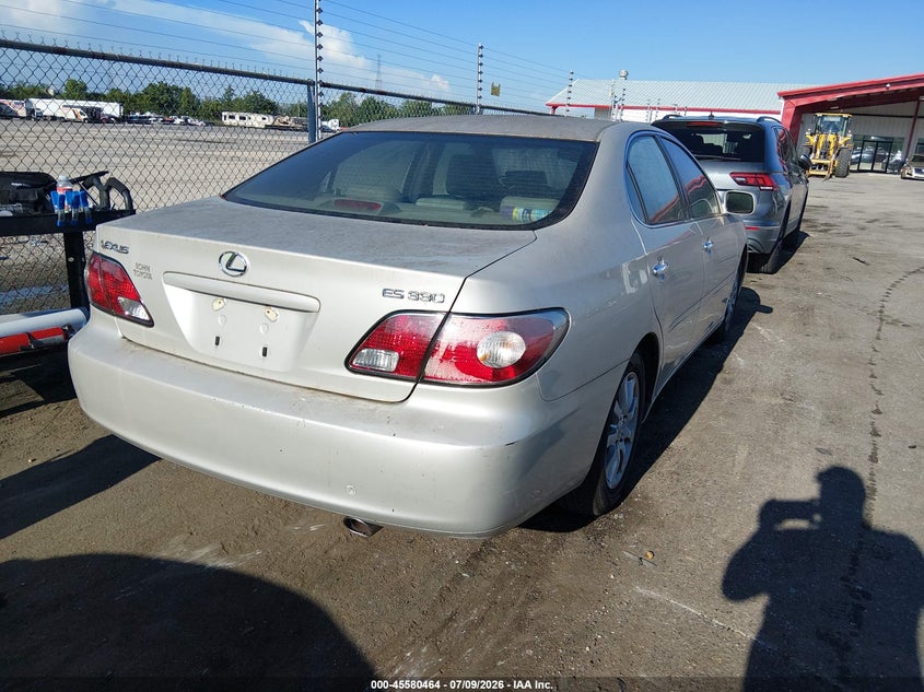 2004 Lexus Es 330 VIN JTHBA30GX45025077 IAAI salvage auction — NORMAL WEAR, Clear (Louisiana), sold $700 on 2026-07-29 (photo 4)