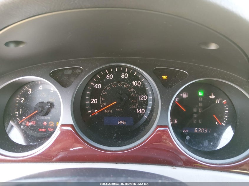 2004 Lexus Es 330 VIN JTHBA30GX45025077 IAAI salvage auction — NORMAL WEAR, Clear (Louisiana), sold $700 on 2026-07-29 (photo 7)