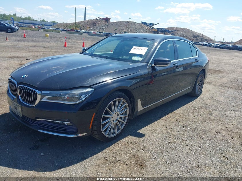 2017 BMW 7er VIN WBA7F2C57HG421360 IAAI salvage auction — NORMAL WEAR, Clear (New York), sold $5,025 on 2026-07-28 (photo 2)