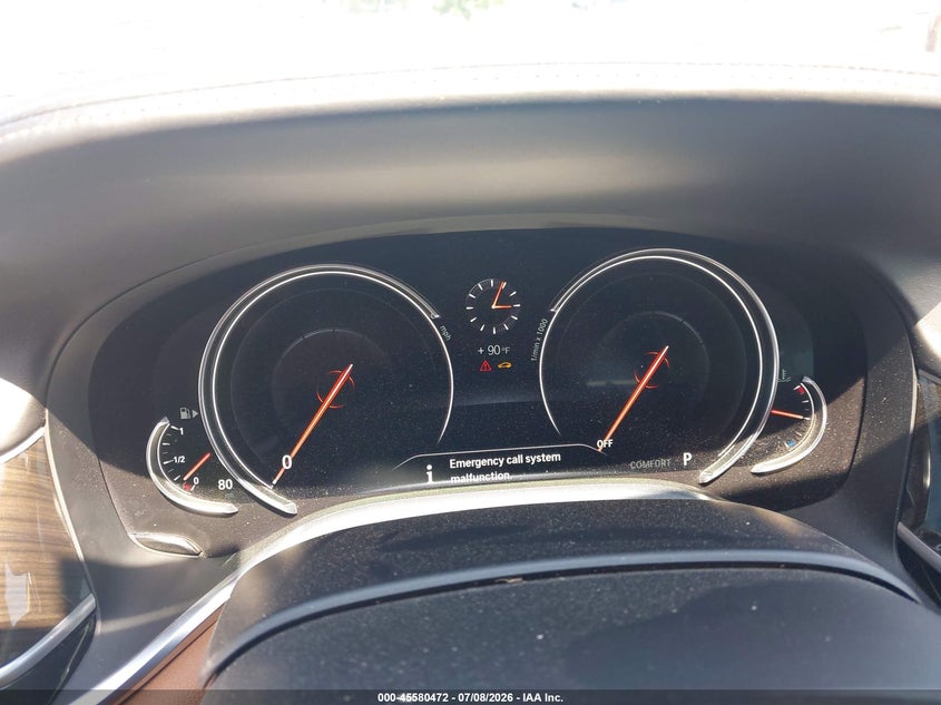 2017 BMW 7er VIN WBA7F2C57HG421360 IAAI salvage auction — NORMAL WEAR, Clear (New York), sold $5,025 on 2026-07-28 (photo 7)