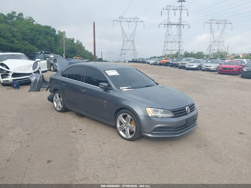2015 Volkswagen Jetta VIN 3VW3A7AJ1FM261134 IAAI salvage auction — REAR END, Salvage (Pennsylvania), sold $550 on 2026-07-29 (photo 1)