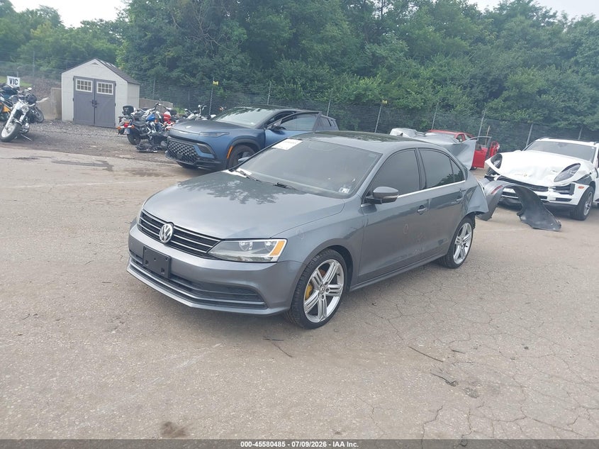 2015 Volkswagen Jetta VIN 3VW3A7AJ1FM261134 IAAI salvage auction — REAR END, Salvage (Pennsylvania), sold $550 on 2026-07-29 (photo 2)