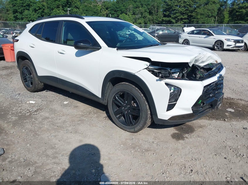2024 Chevrolet Trax VIN KL77LKE25RC101653 IAAI salvage auction — FRONT END, Mv-907A (New York), sold $2,650 on 2026-07-28 (photo 1)