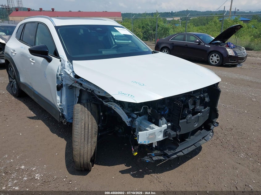 2025 Mazda Cx-50 VIN 7MMVABDY3SN382450 IAAI salvage auction — RIGHT FRONT, Salvage Title, sold $9,700 on 2026-07-31 (photo 6)