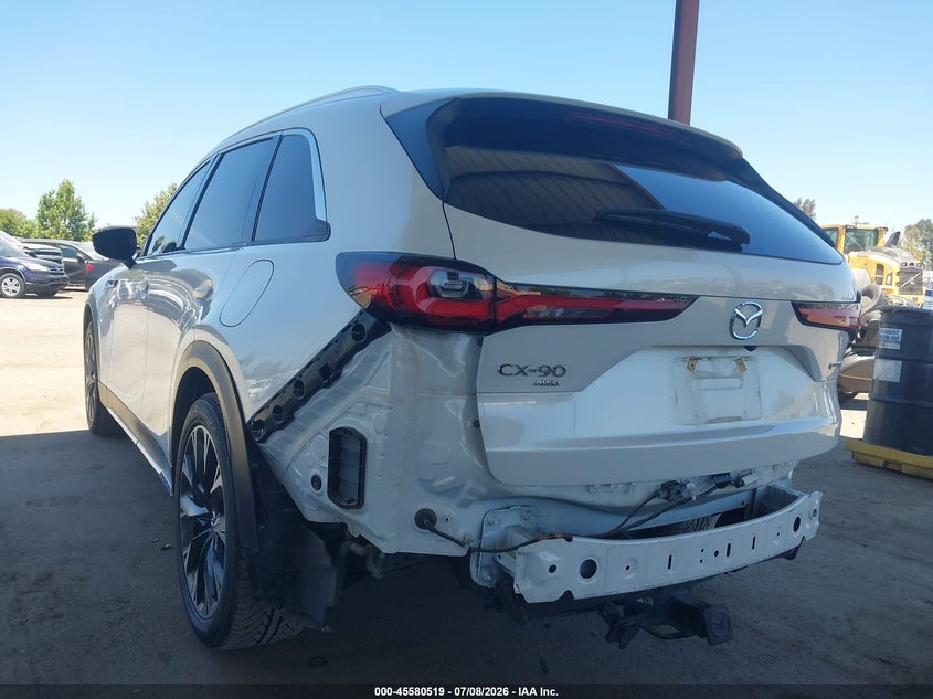 2024 Mazda Cx-90 VIN JM3KKEHA8R1144620 IAAI salvage auction — REAR END, Wait Title, sold $18,200 on 2026-08-27 (photo 3)