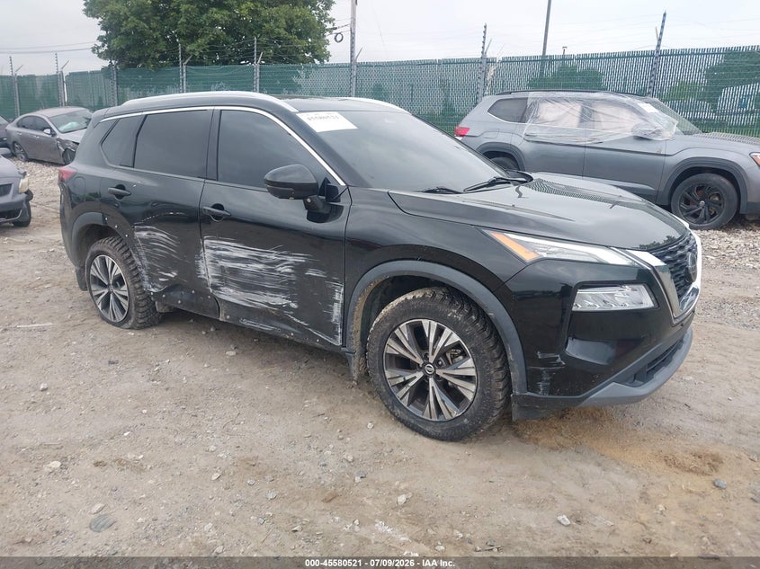 2021 Nissan Rogue VIN 5N1AT3BB6MC802967 — IAAI salvage auction photo