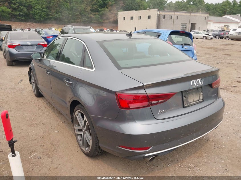 2019 Audi A3 VIN WAUBEGFF5KA115752 IAAI salvage auction — FRONT END, Wait Title, sold $7,575 on 2026-08-14 (photo 3)