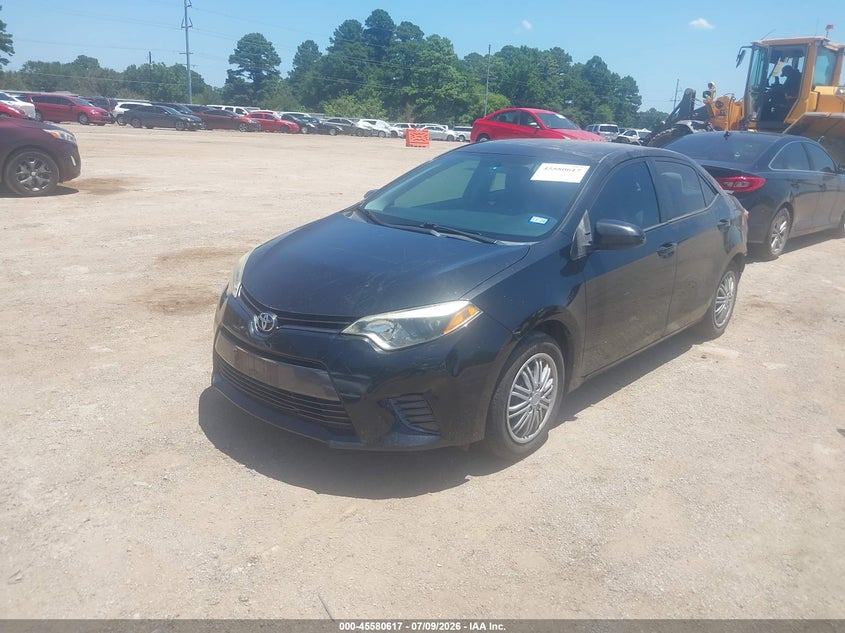 2015 Toyota Corolla VIN 5YFBURHE7FP256927 IAAI salvage auction — REAR END, Salvage (Texas), sold $25 on 2026-07-23 (photo 2)