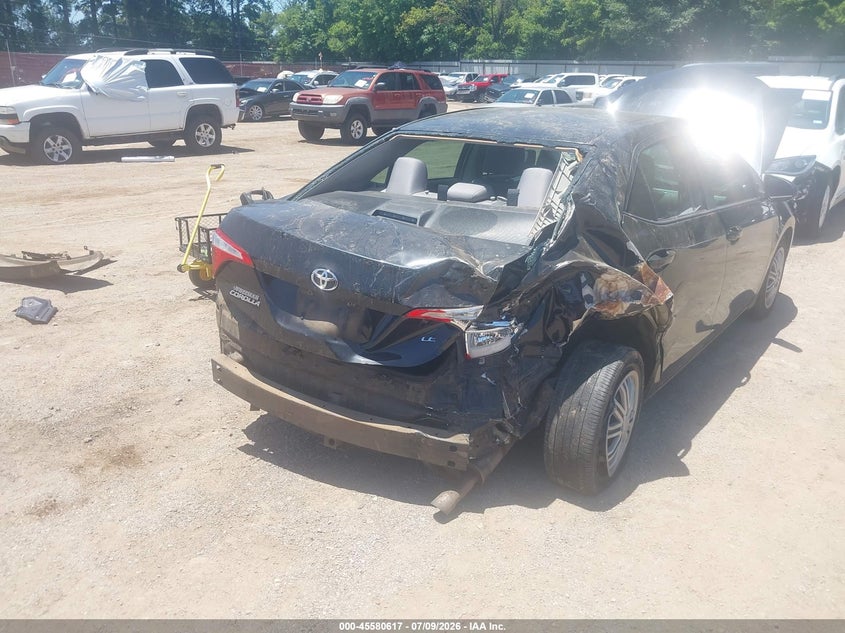 2015 Toyota Corolla VIN 5YFBURHE7FP256927 IAAI salvage auction — REAR END, Salvage (Texas), sold $25 on 2026-07-23 (photo 6)
