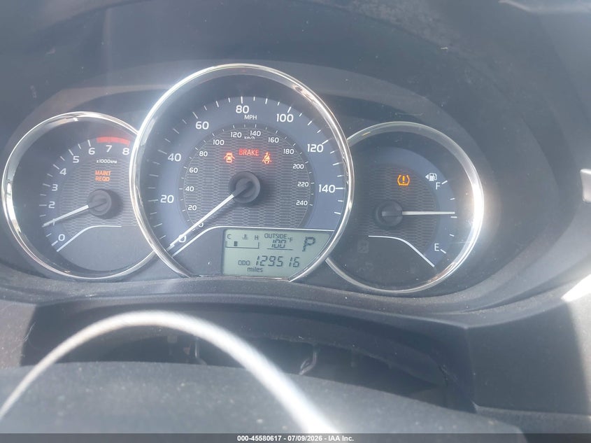 2015 Toyota Corolla VIN 5YFBURHE7FP256927 IAAI salvage auction — REAR END, Salvage (Texas), sold $25 on 2026-07-23 (photo 7)