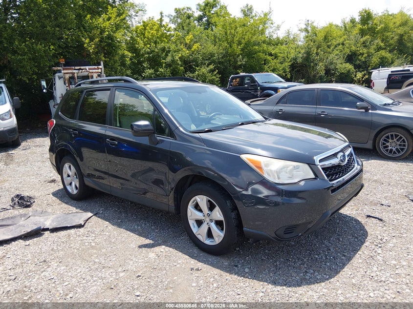 2014 Subaru Forester VIN JF2SJAEC9EH545767 IAAI salvage auction — NORMAL WEAR, Clear (Tennessee), sold $725 on 2026-07-30 (photo 1)