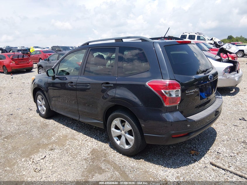 2014 Subaru Forester VIN JF2SJAEC9EH545767 IAAI salvage auction — NORMAL WEAR, Clear (Tennessee), sold $725 on 2026-07-30 (photo 3)