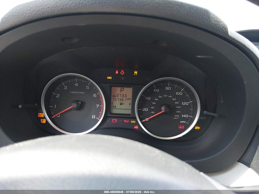 2014 Subaru Forester VIN JF2SJAEC9EH545767 IAAI salvage auction — NORMAL WEAR, Clear (Tennessee), sold $725 on 2026-07-30 (photo 7)