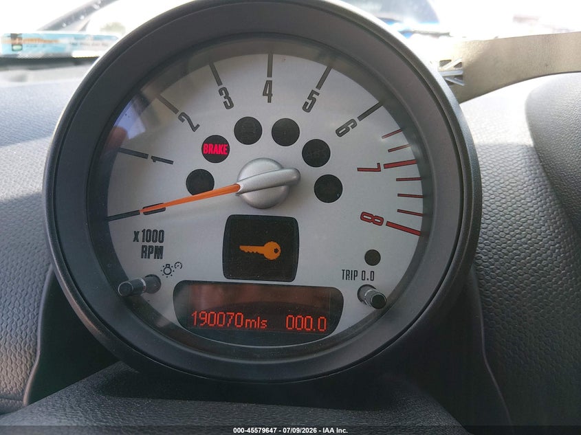 2013 Mini Countryman VIN WMWZB3C54DWM07040 IAAI salvage auction — FRONT END, Salvage Title, sold $225 on 2026-08-10 (photo 7)