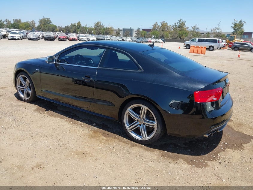 2013 Audi S5 VIN WAUVGAFRXDA000937 IAAI salvage auction — NORMAL WEAR, Salvage Title, sold $1,300 on 2026-07-29 (photo 3)