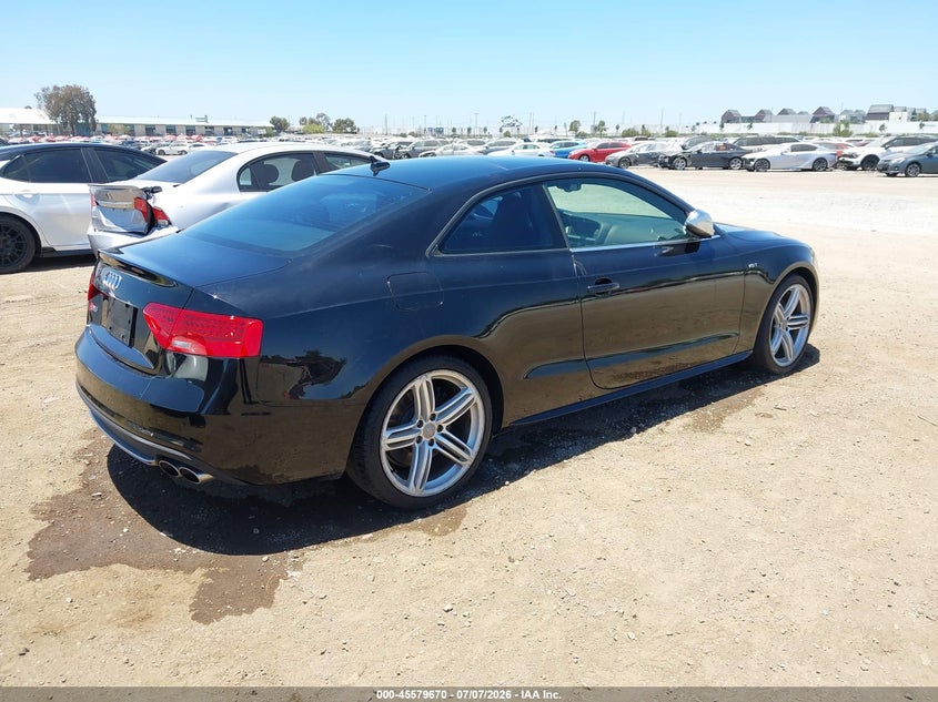 2013 Audi S5 VIN WAUVGAFRXDA000937 IAAI salvage auction — NORMAL WEAR, Salvage Title, sold $1,300 on 2026-07-29 (photo 4)