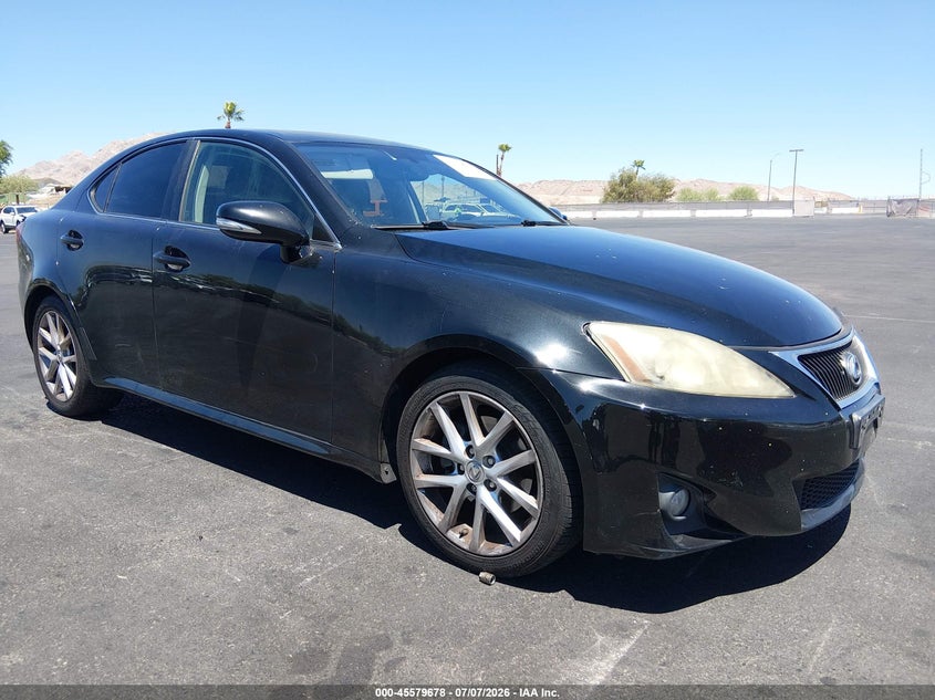 2011 Lexus Is 250 VIN JTHBF5C24B5151929 IAAI salvage auction — NORMAL WEAR, Clear (California), sold $100 on 2026-07-24 (photo 1)