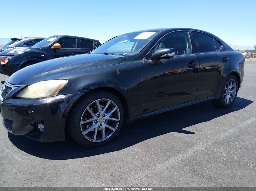 2011 Lexus Is 250 VIN JTHBF5C24B5151929 IAAI salvage auction — NORMAL WEAR, Clear (California), sold $100 on 2026-07-24 (photo 2)
