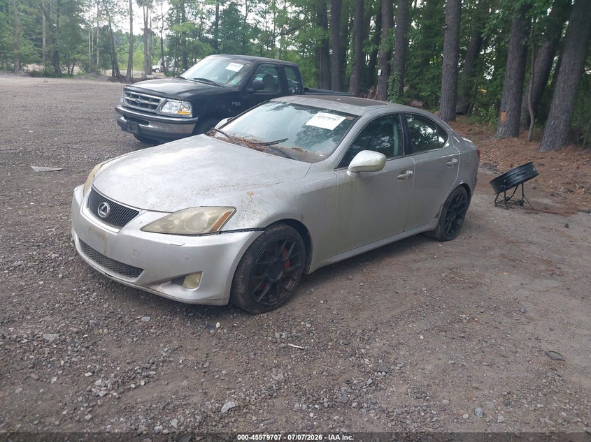 2007 Lexus Is VIN JTHBE262172008426 IAAI salvage auction — NORMAL WEAR, Clear (Virginia), sold $1,375 on 2026-07-28 (photo 2)