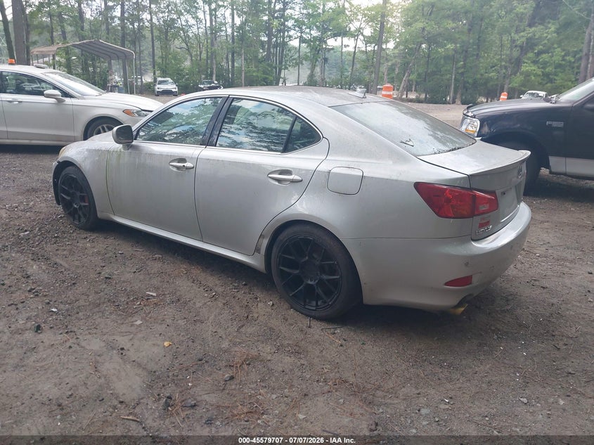 2007 Lexus Is VIN JTHBE262172008426 IAAI salvage auction — NORMAL WEAR, Clear (Virginia), sold $1,375 on 2026-07-28 (photo 3)