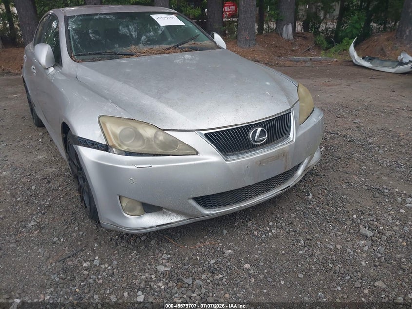 2007 Lexus Is VIN JTHBE262172008426 IAAI salvage auction — NORMAL WEAR, Clear (Virginia), sold $1,375 on 2026-07-28 (photo 6)