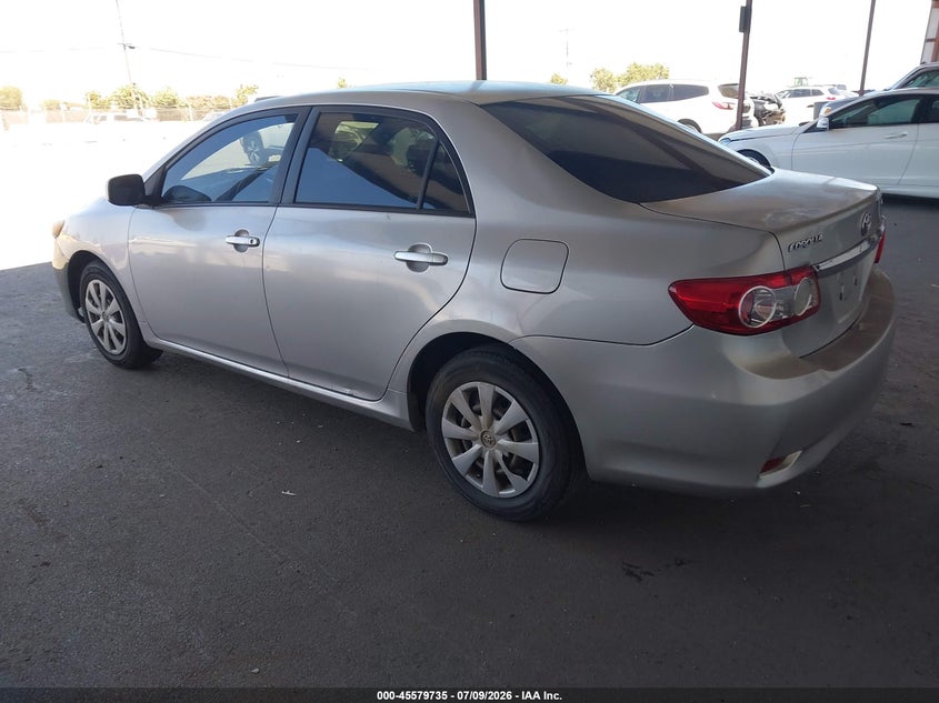 2011 Toyota Corolla VIN JTDBU4EE2B9163479 IAAI salvage auction — RIGHT SIDE, Salvage (California), sold $1,500 on 2026-08-01 (photo 3)