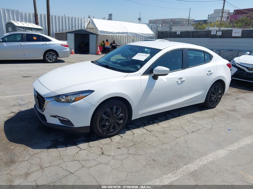 2017 Mazda 3 VIN 3MZBN1U79HM107030 IAAI salvage auction — REAR END, Salvage Title, sold $3,000 on 2026-08-21 (photo 2)