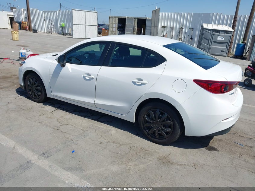 2017 Mazda 3 VIN 3MZBN1U79HM107030 IAAI salvage auction — REAR END, Salvage Title, sold $3,000 on 2026-08-21 (photo 3)