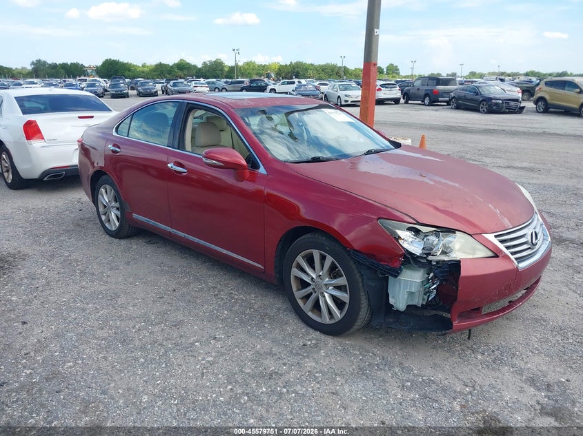 2011 Lexus Es 350 VIN JTHBK1EG2B2460667 IAAI salvage auction — NORMAL WEAR, Clear (Florida), sold $1,050 on 2026-07-22 (photo 1)