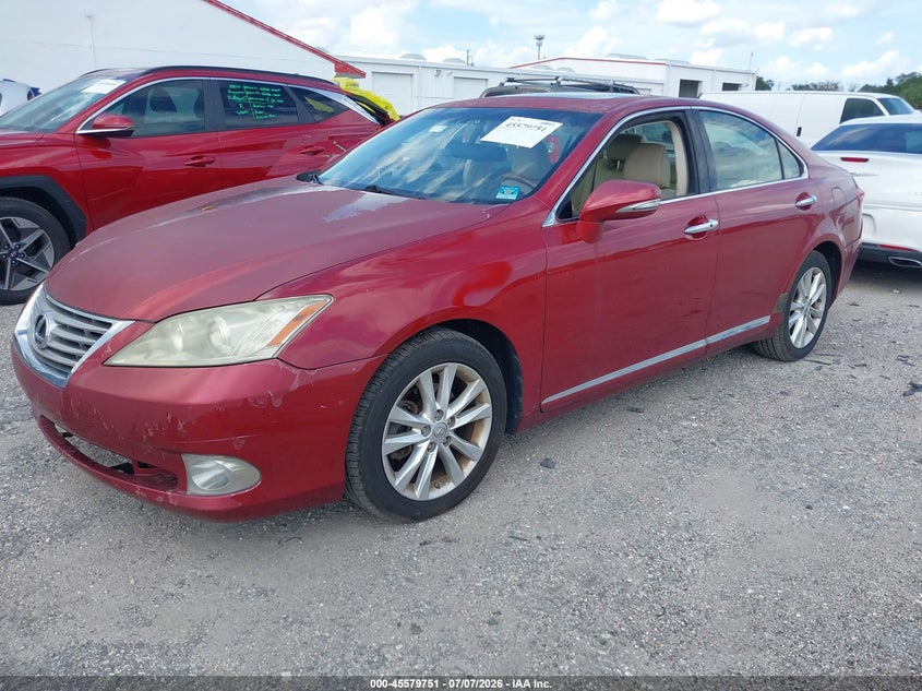 2011 Lexus Es 350 VIN JTHBK1EG2B2460667 IAAI salvage auction — NORMAL WEAR, Clear (Florida), sold $1,050 on 2026-07-22 (photo 2)