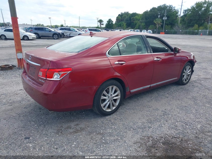 2011 Lexus Es 350 VIN JTHBK1EG2B2460667 IAAI salvage auction — NORMAL WEAR, Clear (Florida), sold $1,050 on 2026-07-22 (photo 4)