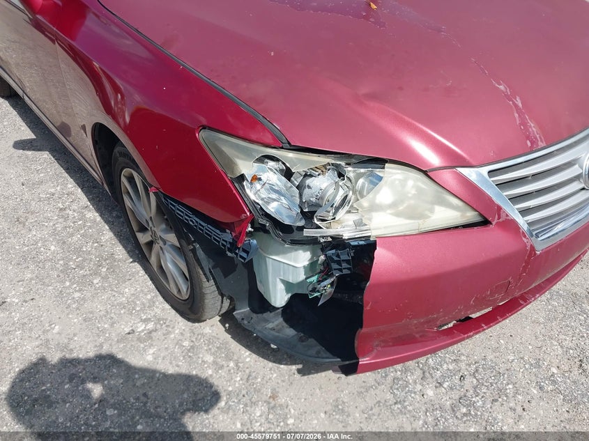 2011 Lexus Es 350 VIN JTHBK1EG2B2460667 IAAI salvage auction — NORMAL WEAR, Clear (Florida), sold $1,050 on 2026-07-22 (photo 6)