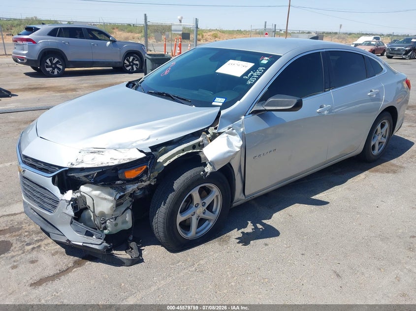 2018 Chevrolet Malibu VIN 1G1ZB5ST3JF131579 IAAI salvage auction — LEFT FRONT, Salvage (Texas), sold $1,400 on 2026-08-01 (photo 2)