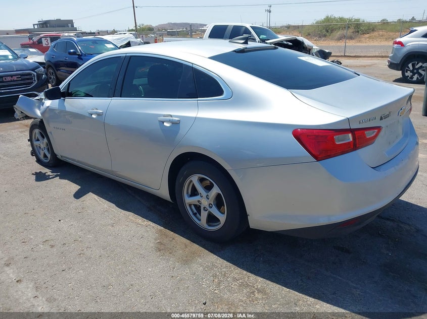 2018 Chevrolet Malibu VIN 1G1ZB5ST3JF131579 IAAI salvage auction — LEFT FRONT, Salvage (Texas), sold $1,400 on 2026-08-01 (photo 3)