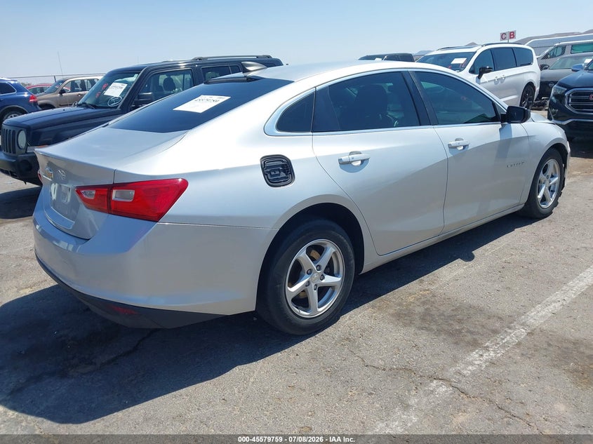 2018 Chevrolet Malibu VIN 1G1ZB5ST3JF131579 IAAI salvage auction — LEFT FRONT, Salvage (Texas), sold $1,400 on 2026-08-01 (photo 4)