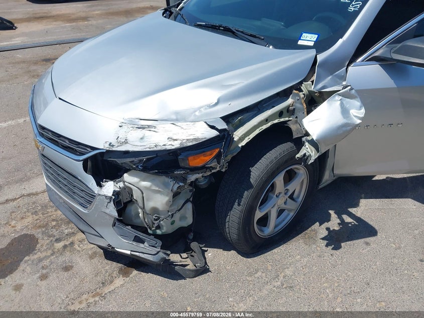 2018 Chevrolet Malibu VIN 1G1ZB5ST3JF131579 IAAI salvage auction — LEFT FRONT, Salvage (Texas), sold $1,400 on 2026-08-01 (photo 6)