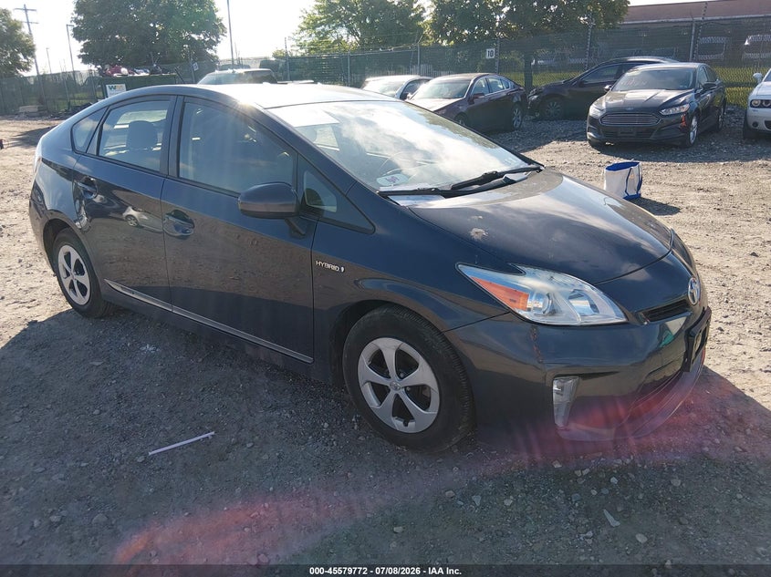 2015 Toyota Prius VIN JTDKN3DU3F1906350 IAAI salvage auction — LEFT FRONT, Salvage (Pennsylvania), sold $2,400 on 2026-07-31 (photo 1)